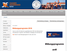 Tablet Screenshot of jf-nrw.de